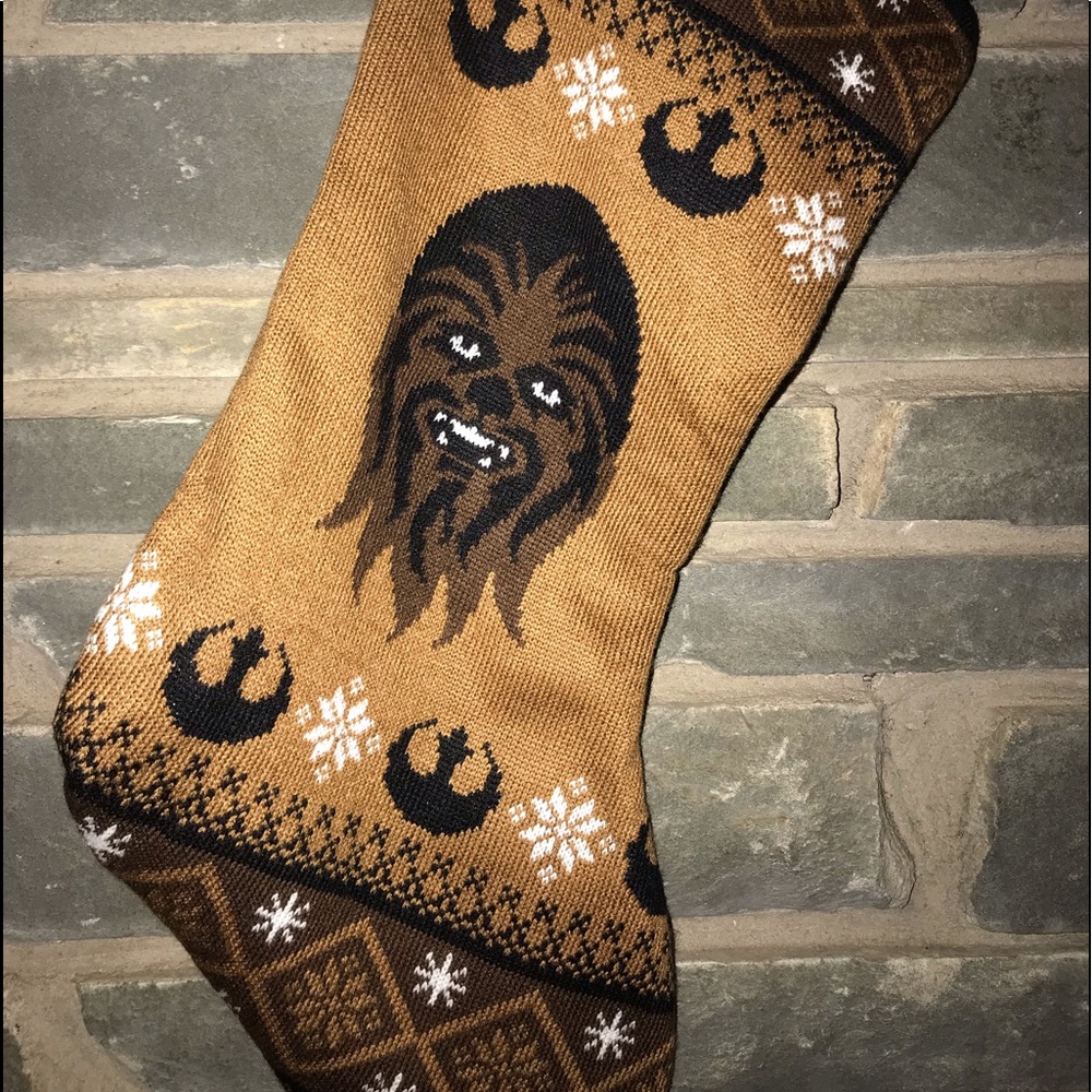 Star Wars Chewy stocking. NWT